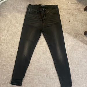 Jcrew black skinny jeans